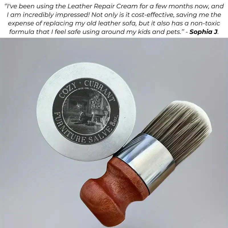 Creamora™ Leather Repair Cream with Free Brushes